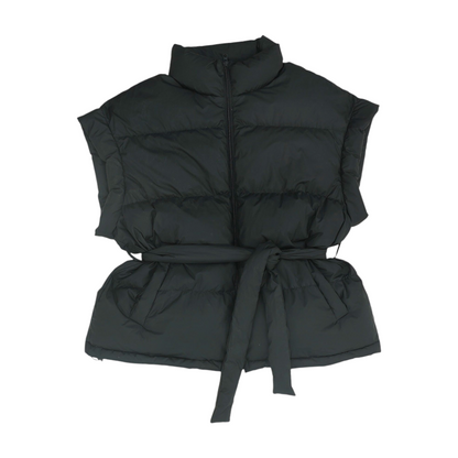Black Solid Vest