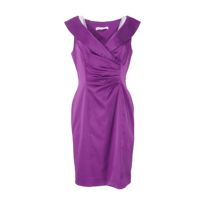 Purple Midi Dress