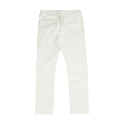Khaki Solid Chino Pants