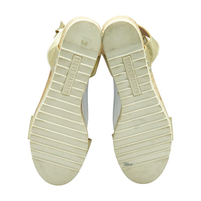 Gold Wedged Sandals