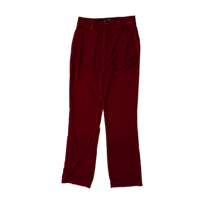 Red Regular Pants