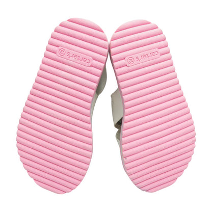 Cindy White Sandals