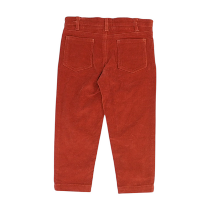 Burgundy 5-Pocket Pants