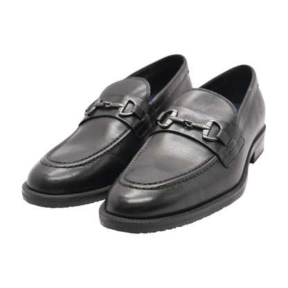 Black Slip-On Dress Shoes