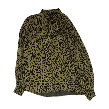 Multi Animal Print Button Down