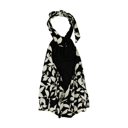 Black Print Blouse