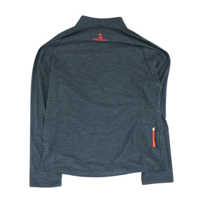 Charcoal Solid 1/4 Zip Pullover