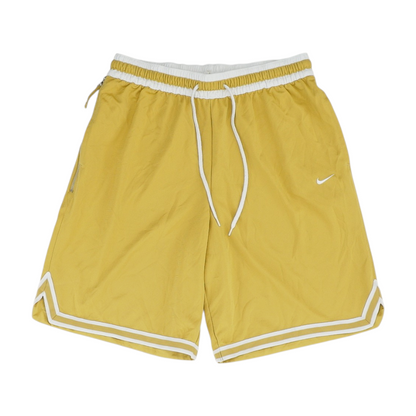 Gold Striped Active Shorts