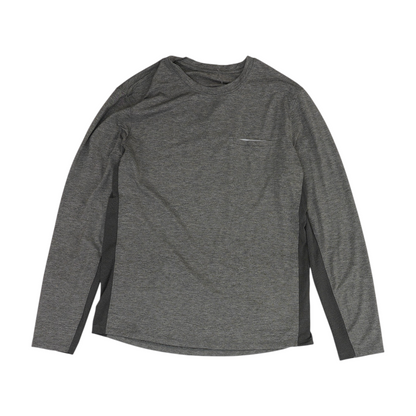 Gray Solid Active T-Shirt