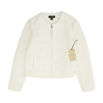 Ivory Solid Jacket