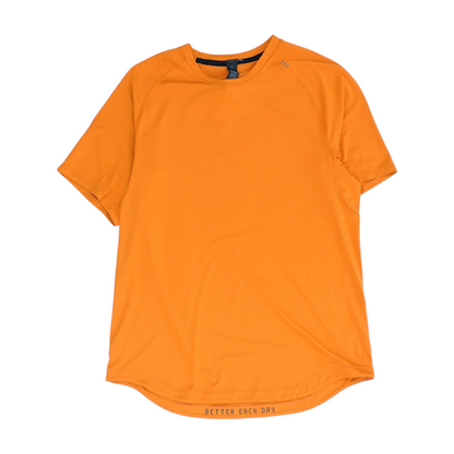 Orange Solid Active T-Shirt