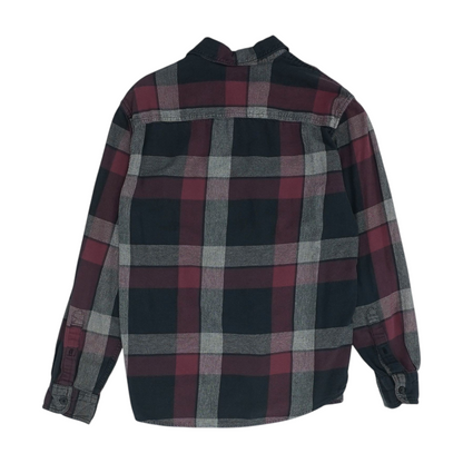 Multi Plaid Flannel Button Down
