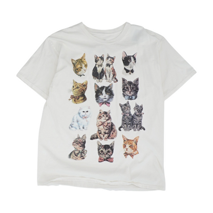 White Solid T-Shirt