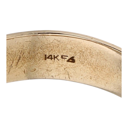 14K Yellow Gold Band