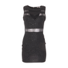 Black Print Mini Dress