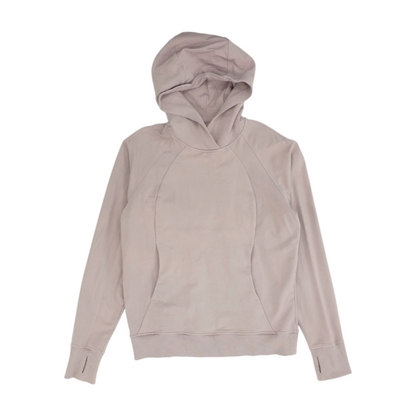 Lavender Solid Hoodie Pullover
