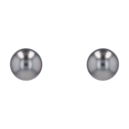 14K Yellow Gold Cultured Pearl Stud Earrings