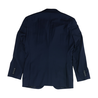 Navy Solid Suit Jacket