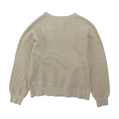 Gray Solid Sweatshirt Pullover