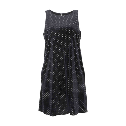 Black Polka Dot Mini Dress