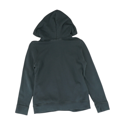 Black Solid Hoodie Pullover