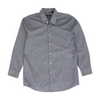 Navy Plaid Long Sleeve Button Down