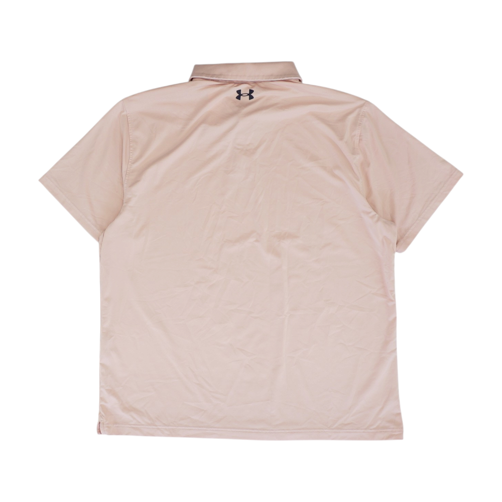 Pink Solid Short Sleeve Polo