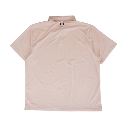 Pink Solid Short Sleeve Polo