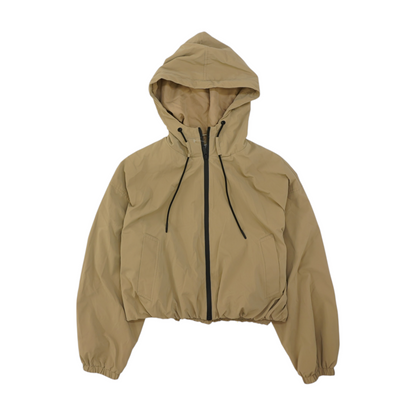 Tan Solid Active Jacket