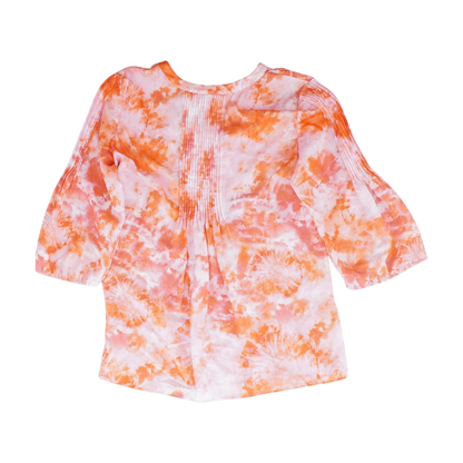 Pink Tie-Dye Blouse