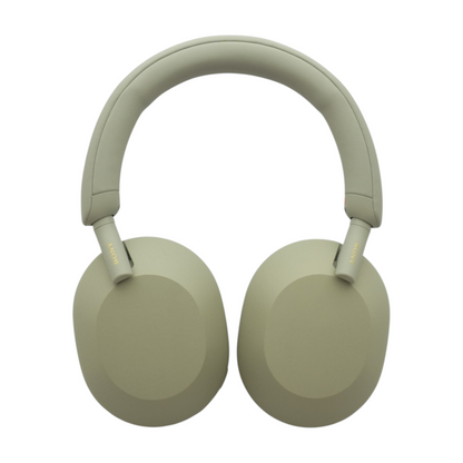 Sony Silver WH-1000XM5 Noise Cancelling Headphones With Black Earpads – Image 1