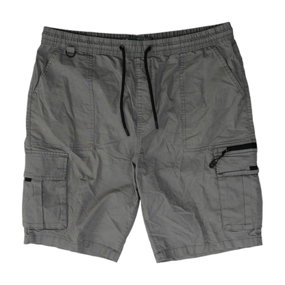 Gray 5-Pocket Shorts