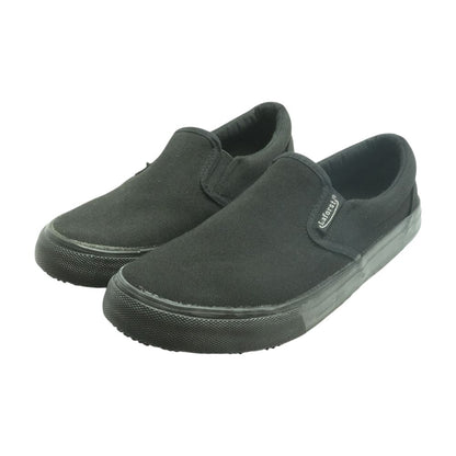 Black Boat Shoe Flats