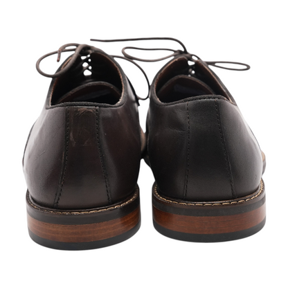 Brown Lace-Up Dress Shoes