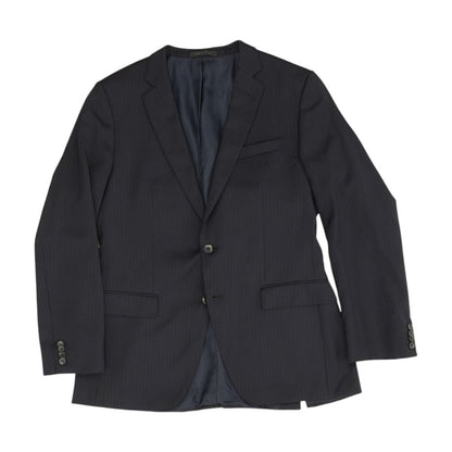 Navy Striped Sport Coat