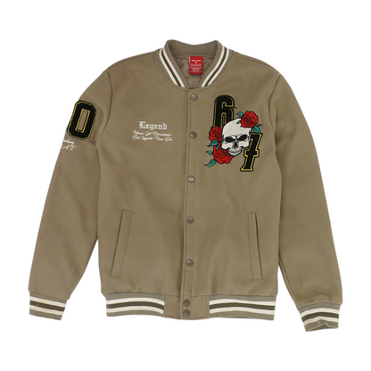 Beige Solid Jacket