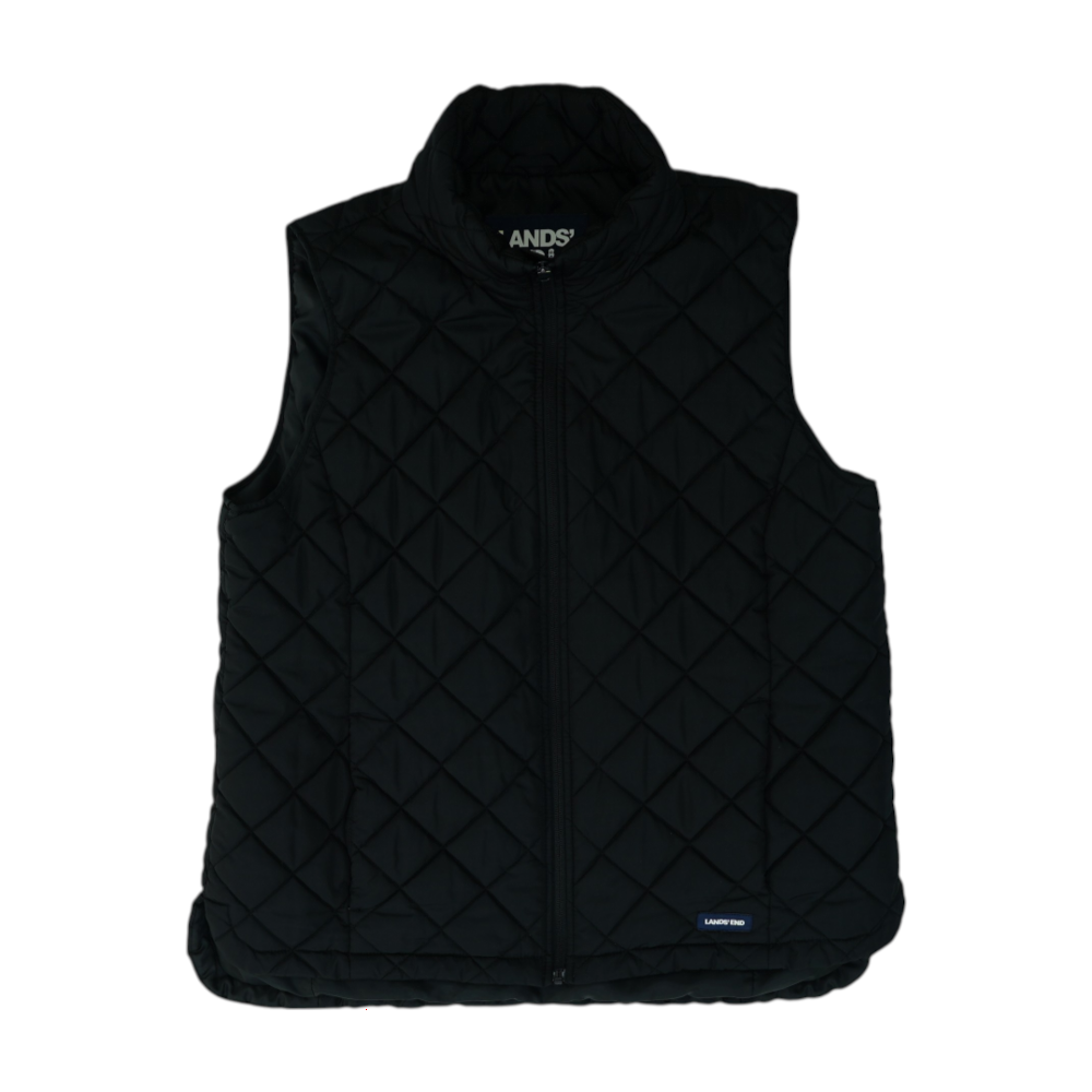 Black Solid Vest