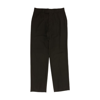 Black Solid Dress Pants