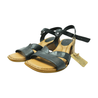Black Heeled Sandals