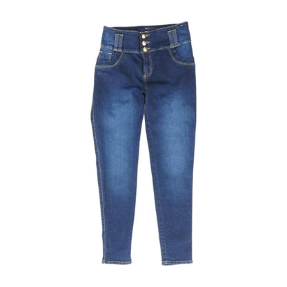 Blue Mid Rise Jeans