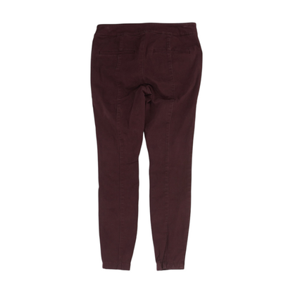 Burgundy Petite Skinny Pants