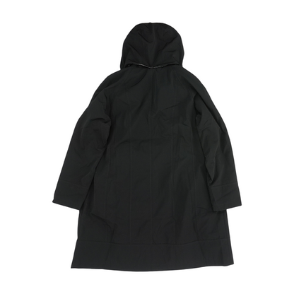 Black Color Block Coat