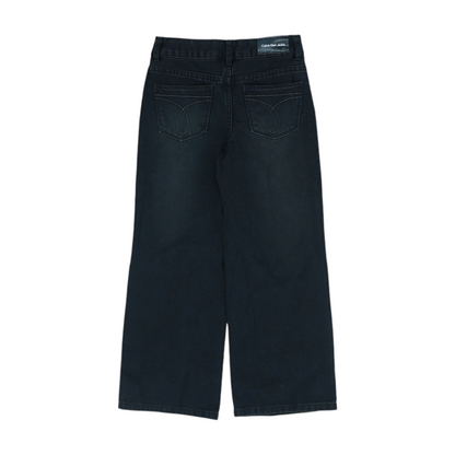 Black Solid Jeans