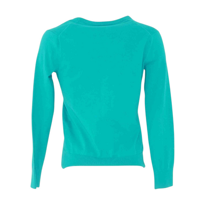 Green Cardigan Sweater