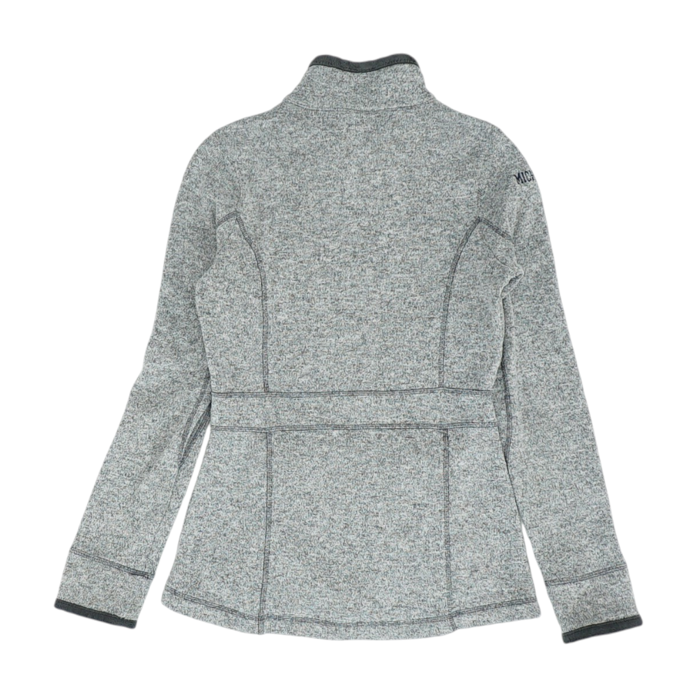 Gray Michigan Wolverines Solid Jacket
