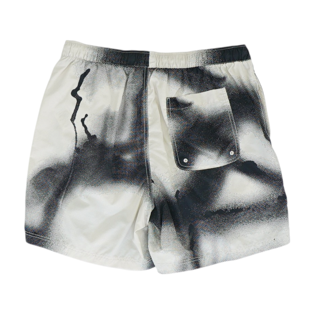 Beige Print Swim Bottom