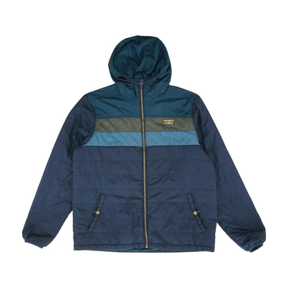 Navy Color Block Jacket