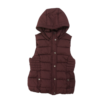 Burgundy Solid Vest