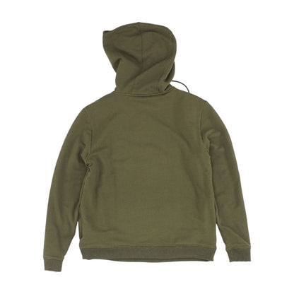 Green Solid Hoodie