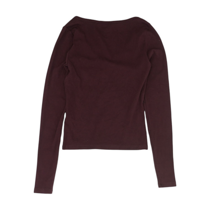 Burgundy Blouse